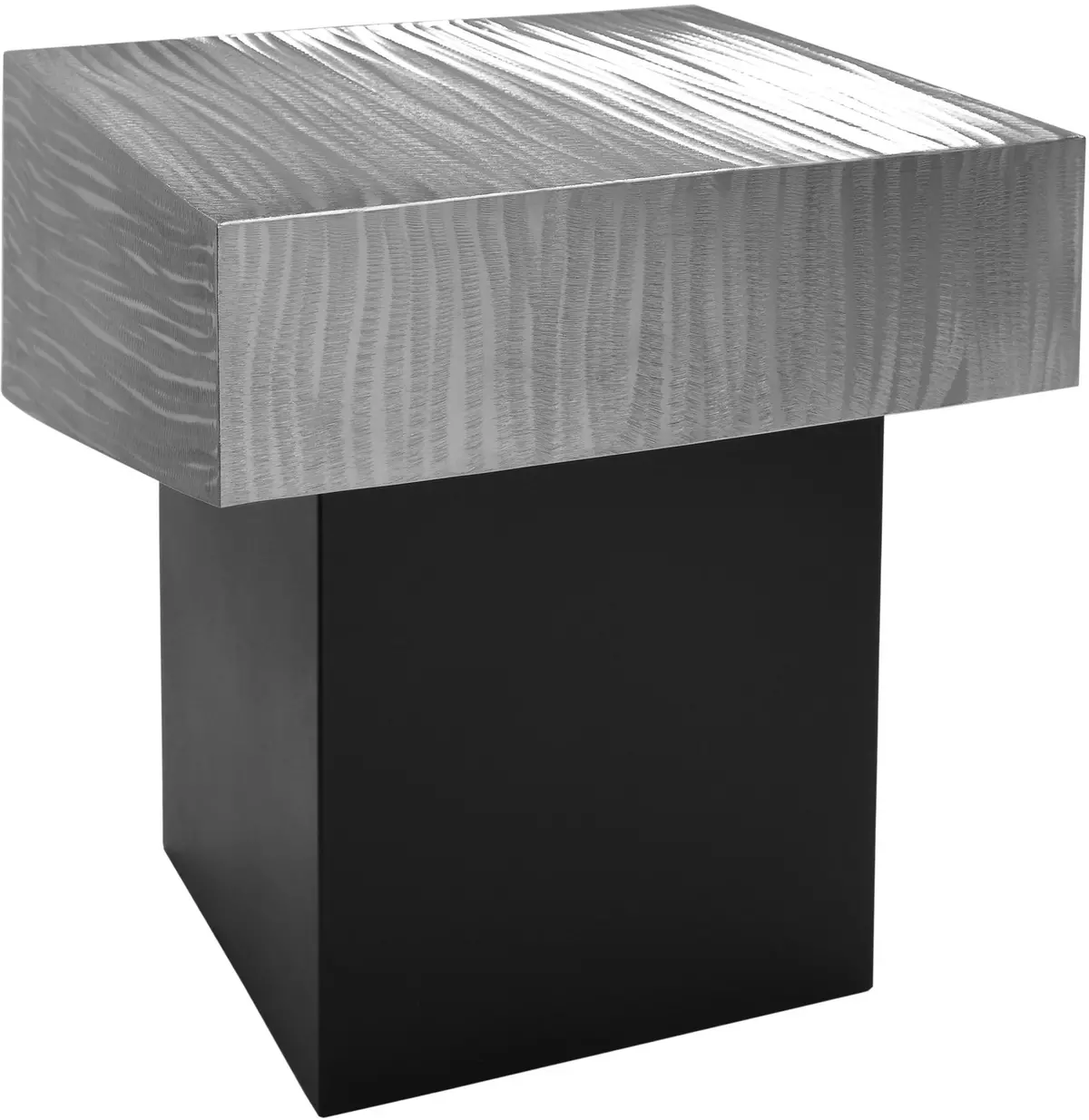 Palladium Silver End Table 1