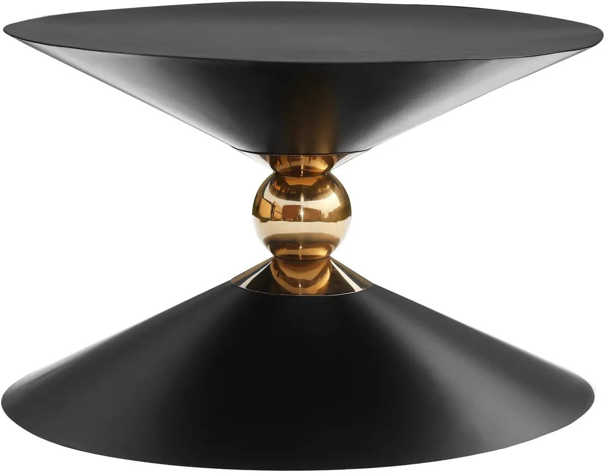 Malia Black / Gold Coffee Table 1