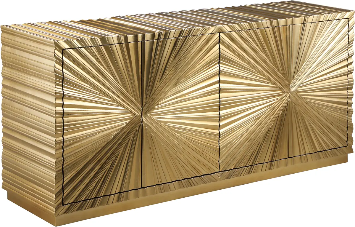 Golda Gold Leaf Sideboard/Buffet 1