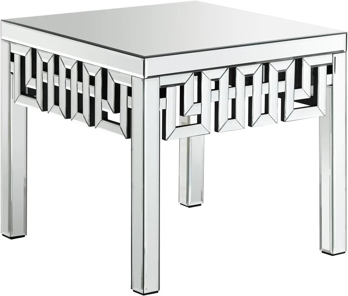 Aria Mirrored End Table 1