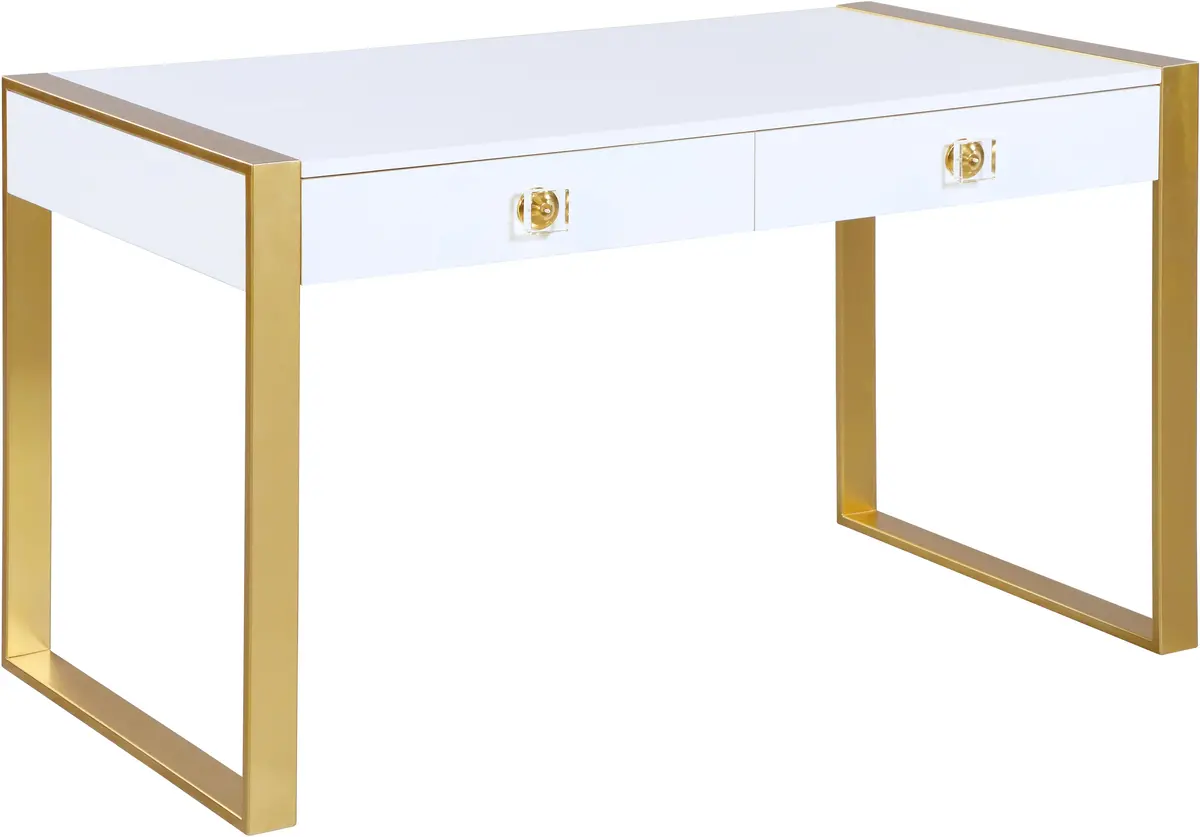 Victoria White / Gold Desk/Console 1