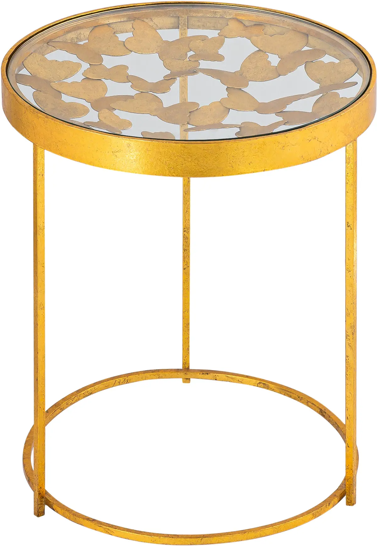 Butterfly Gold End Table 1