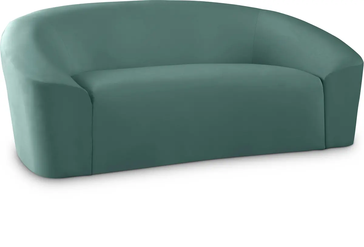 Riley Mint Velvet Loveseat 1