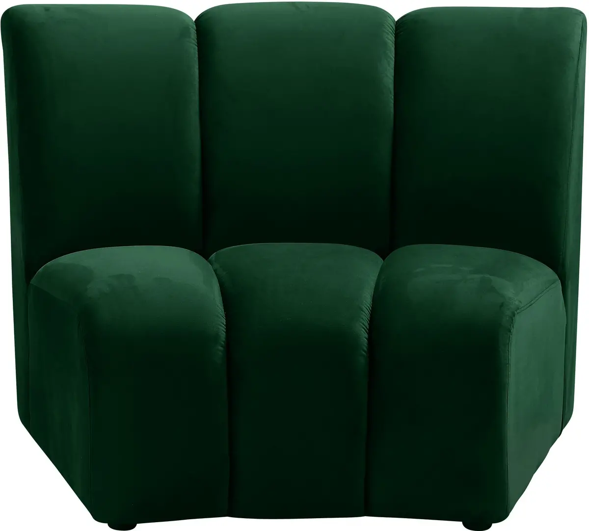 Infinity Green Velvet Modular Chair 1