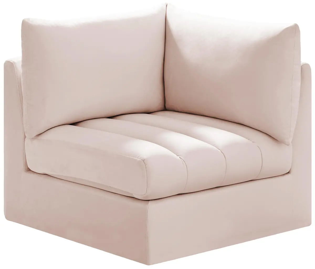 Jacob Pink Velvet Corner 1
