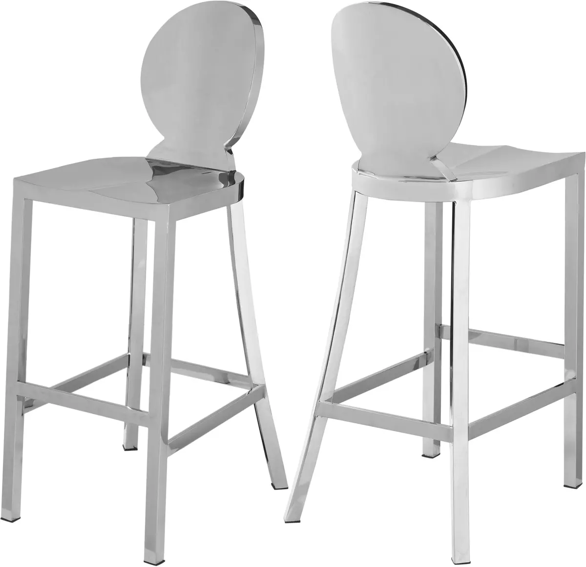 Maddox Chrome Stool 1