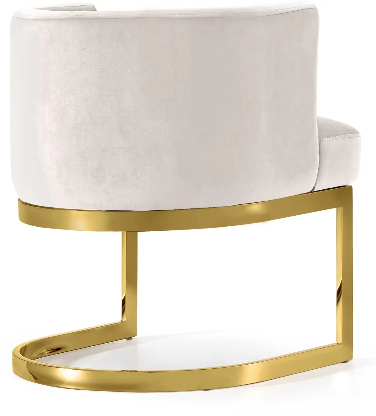 Gianna Cream Velvet Dining Chair 2