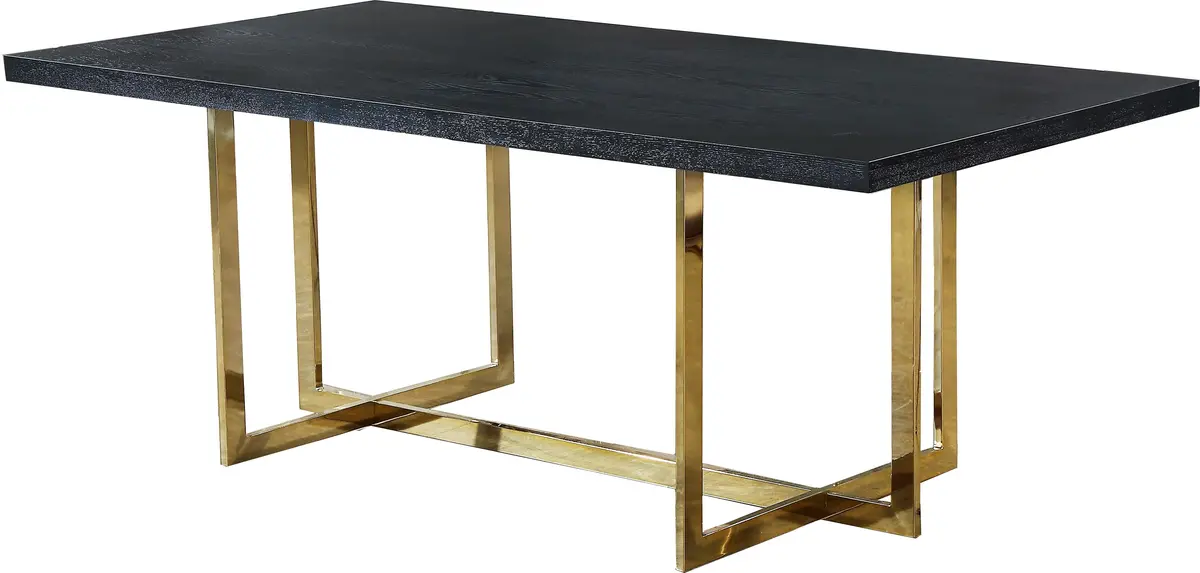 Elle Gold Dining Table 1