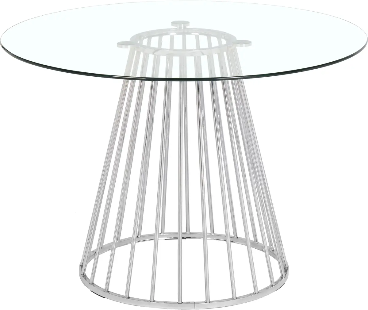 Gio Chrome Dining Table 2