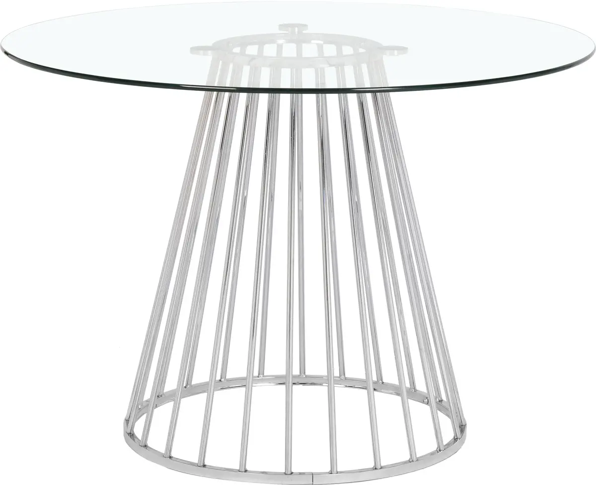 Gio Chrome Dining Table 1