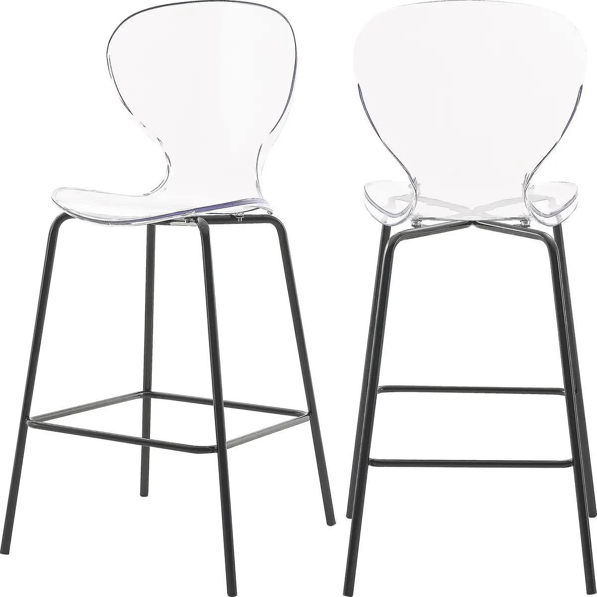 Clarion Matte Black Stool 1