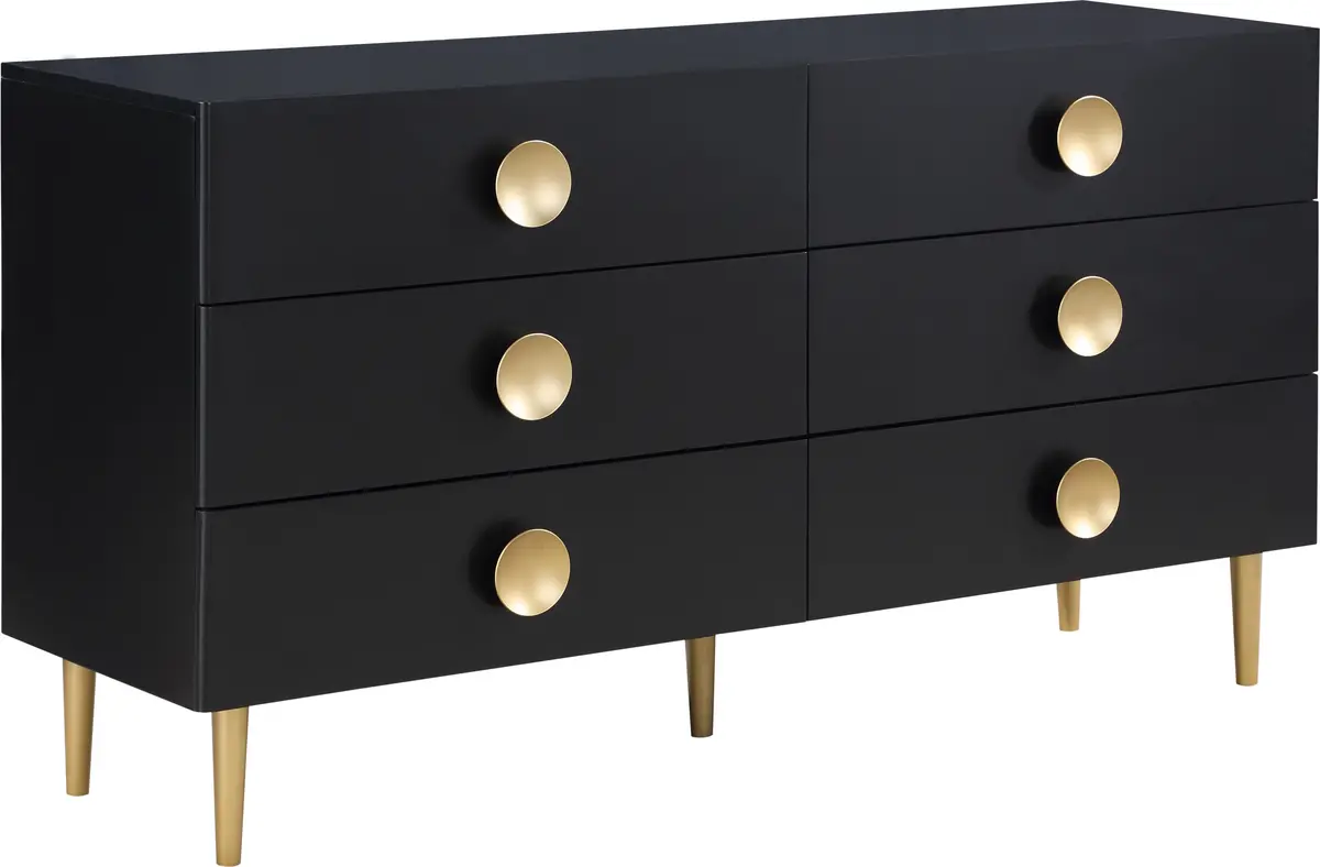Zayne Black Dresser 1
