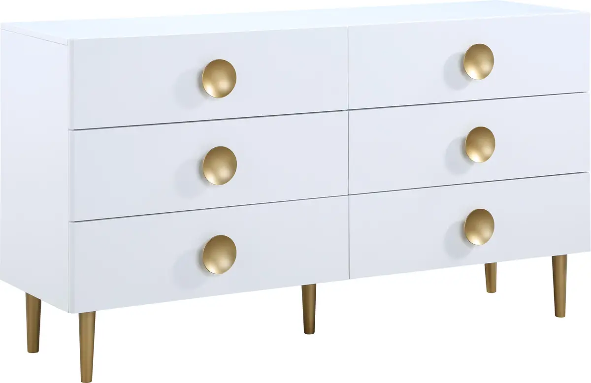 Zayne White Dresser 1