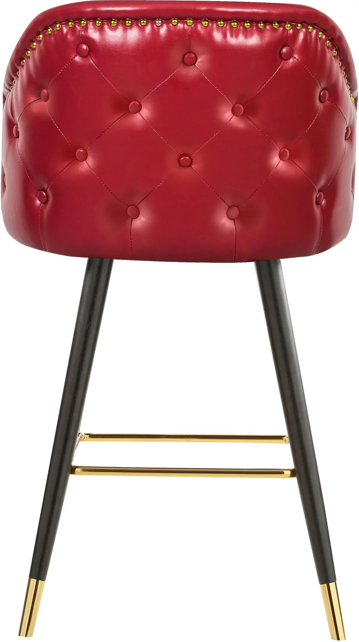 Barbosa Red Faux Leather Counter/Bar Stool 2