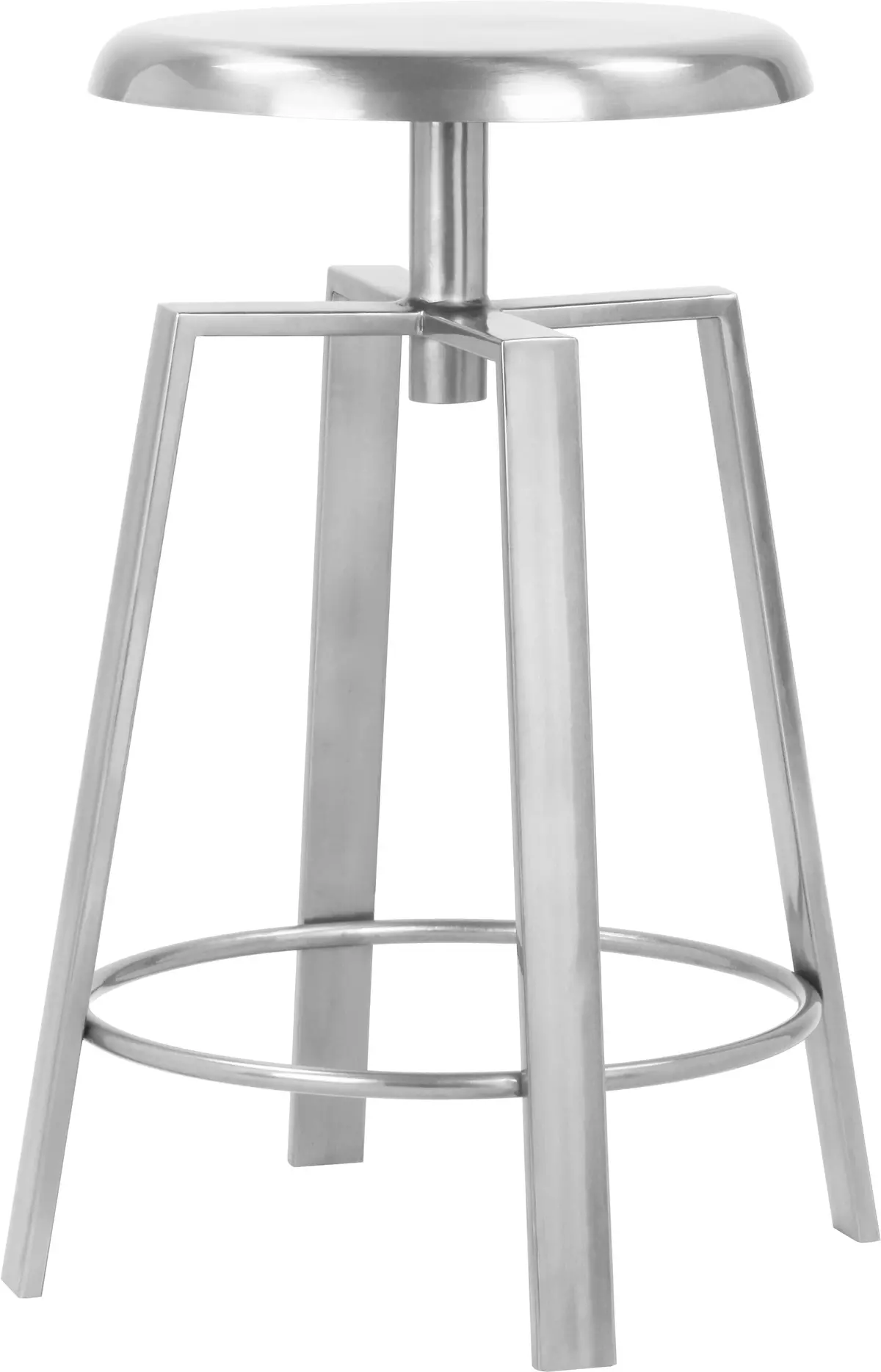 Lang Silver Counter/Bar Stool 1