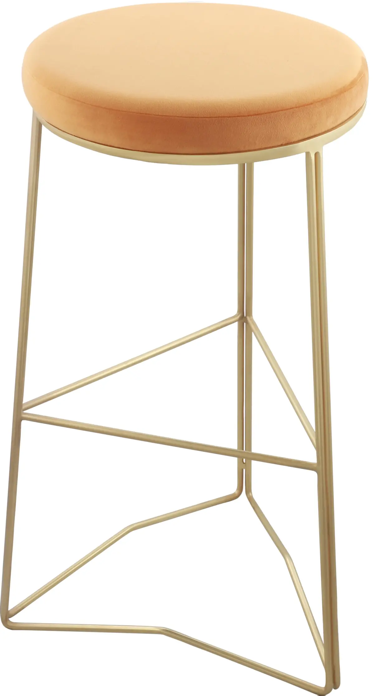 Tres Mango Velvet Bar Stool 1