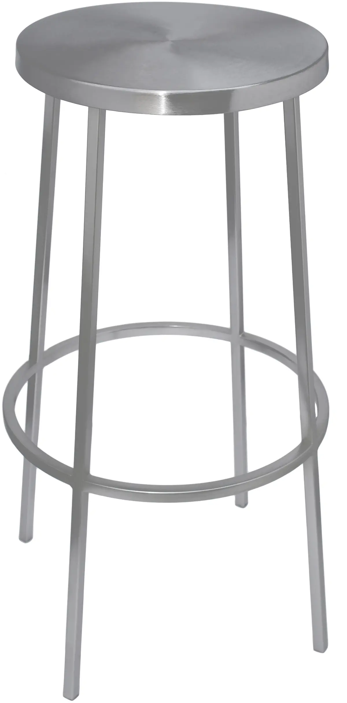 Tyson Silver Bar Stool 1