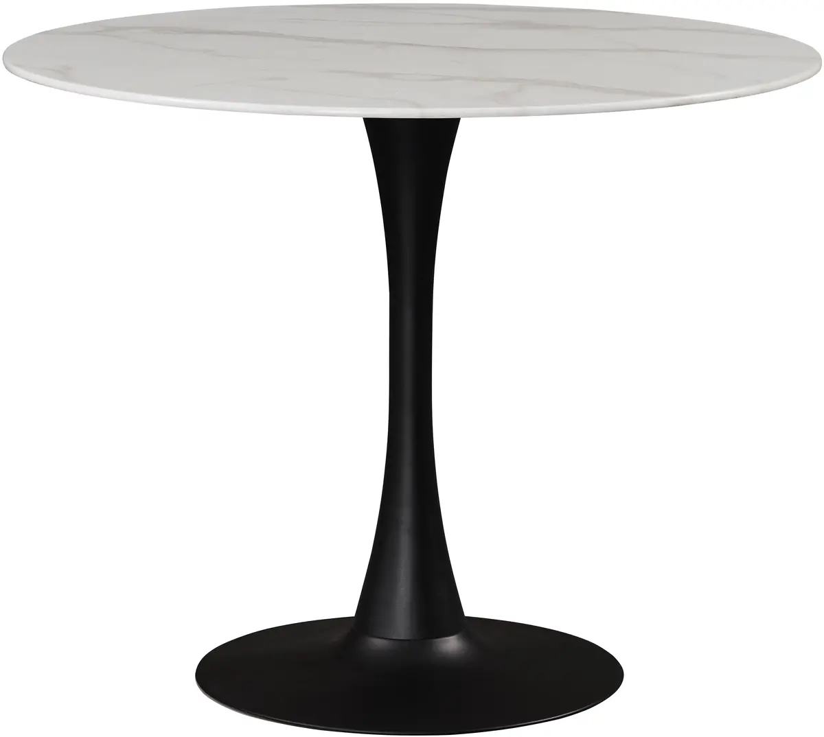 Tulip Matte Black Dining Table (3 Boxes) 1