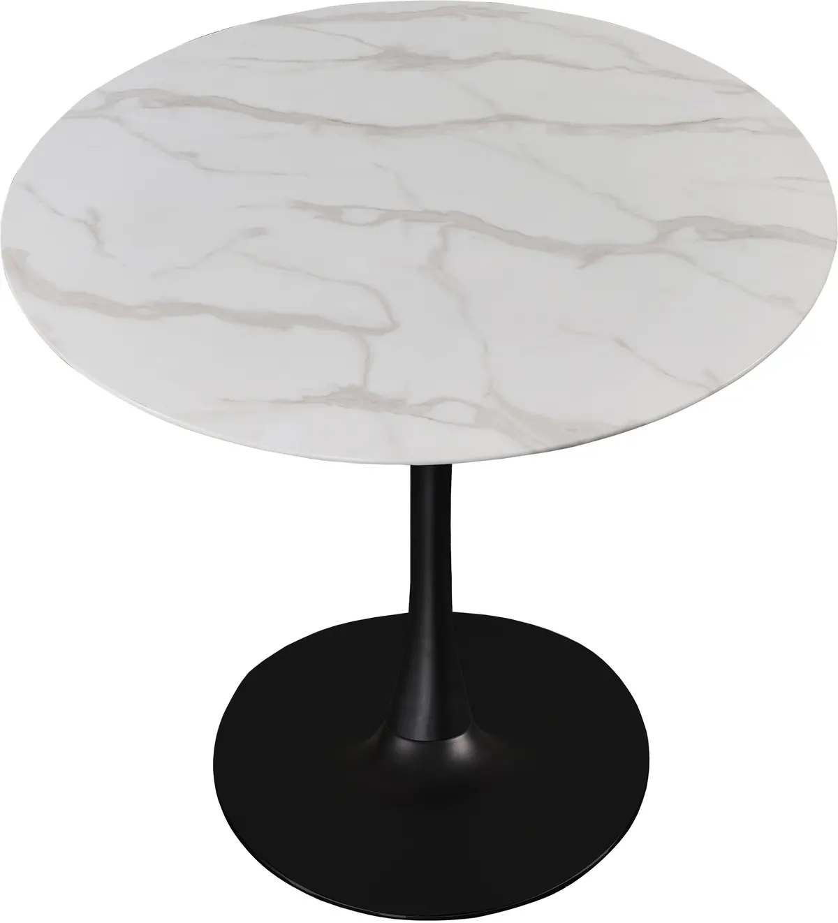 Tulip Matte Black Dining Table (3 Boxes) 2