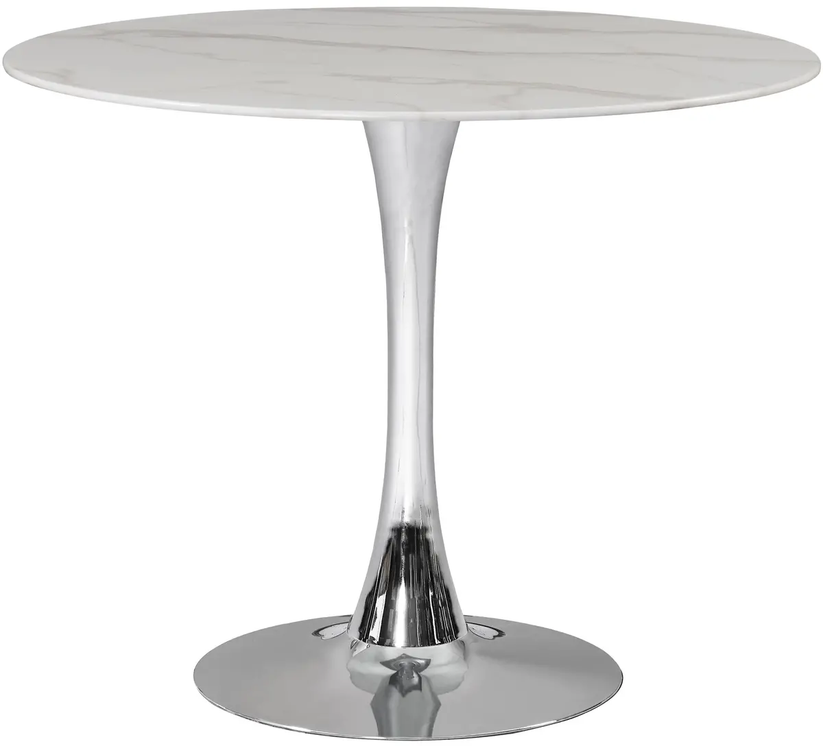 Tulip Chrome Dining Table (3 Boxes) 1