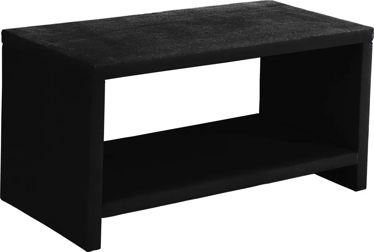 Cleo Black Velvet Night Stand 1