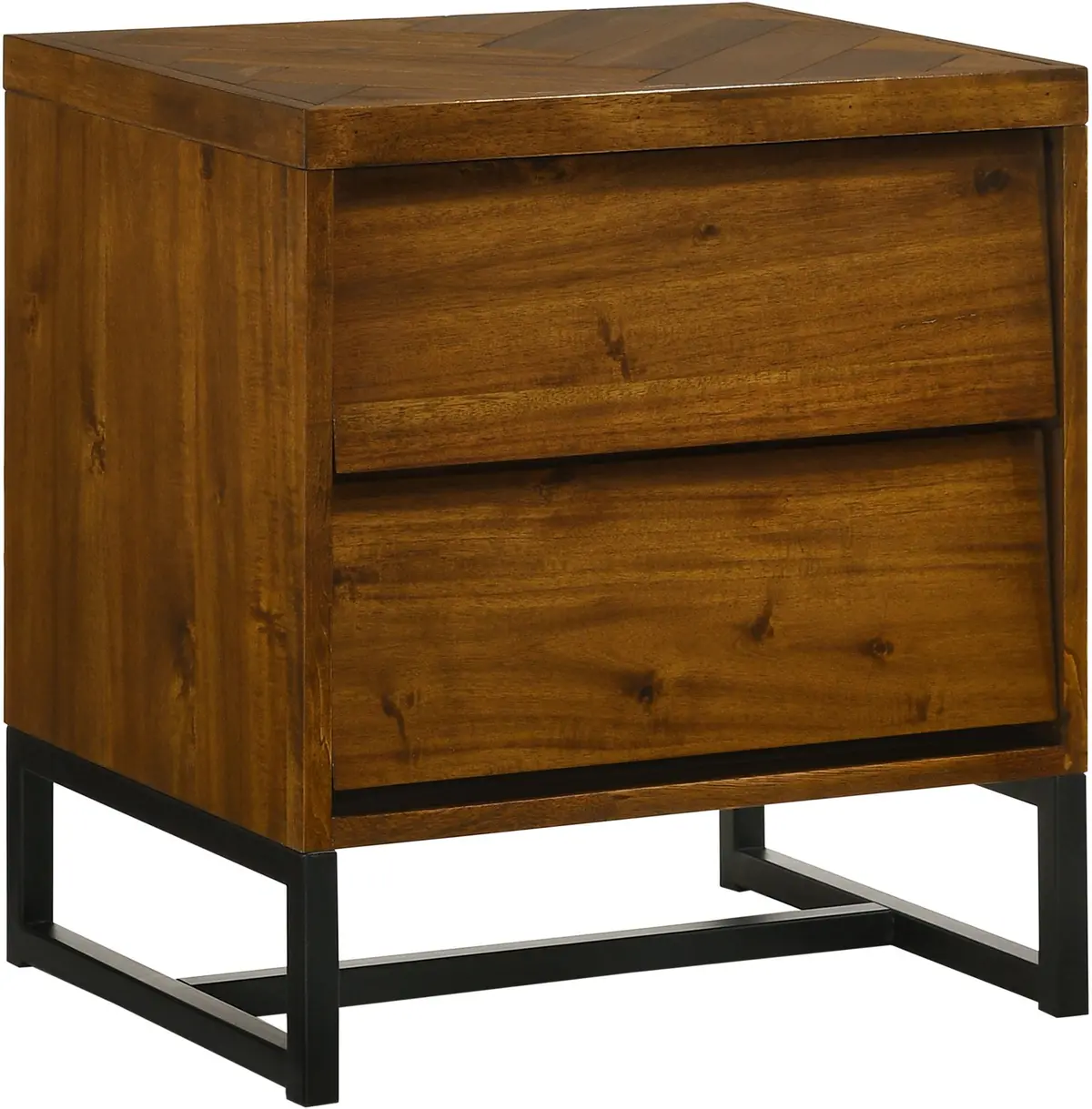Reed Antique Coffee Night Stand 1