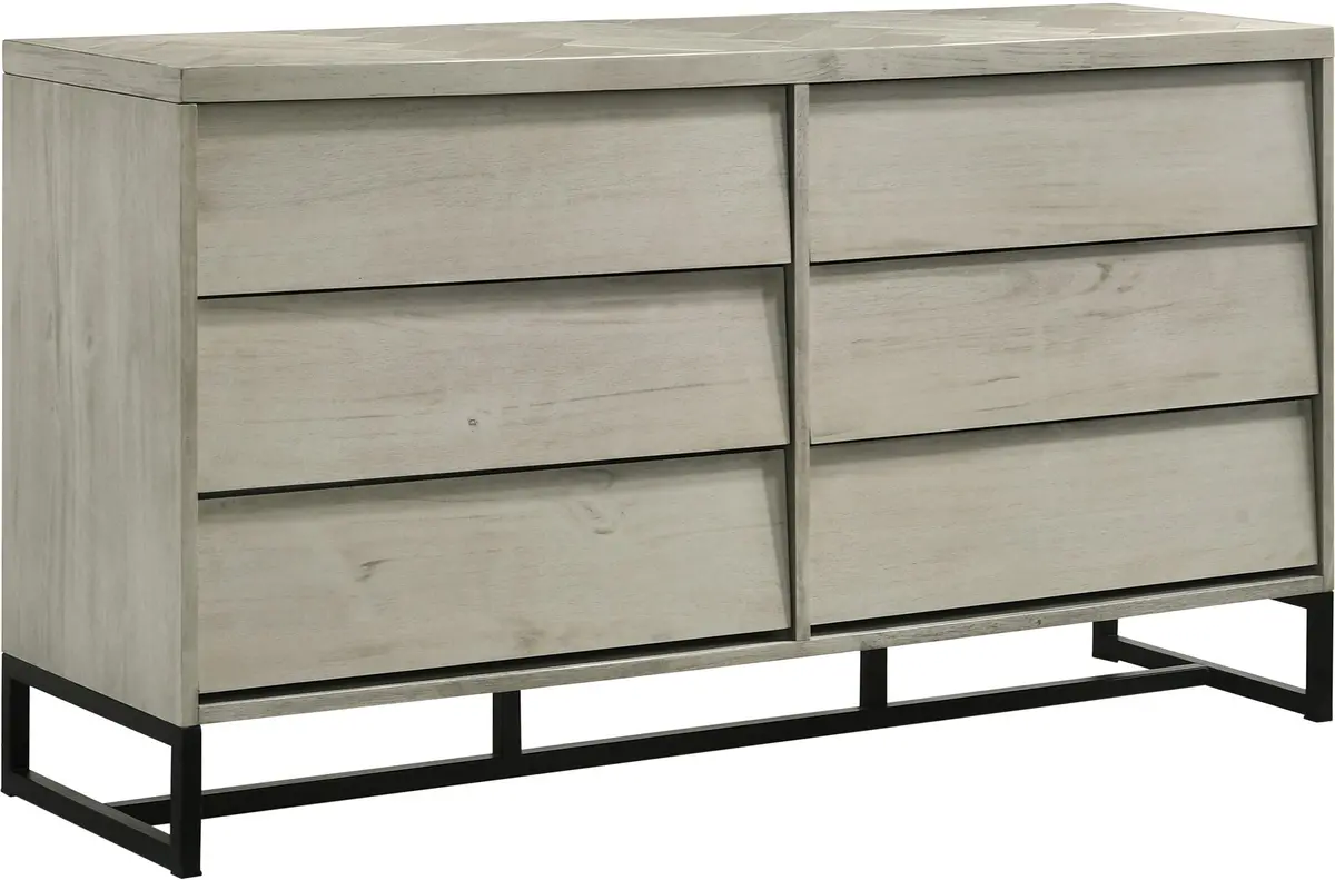 Weston Grey Stone Dresser 1