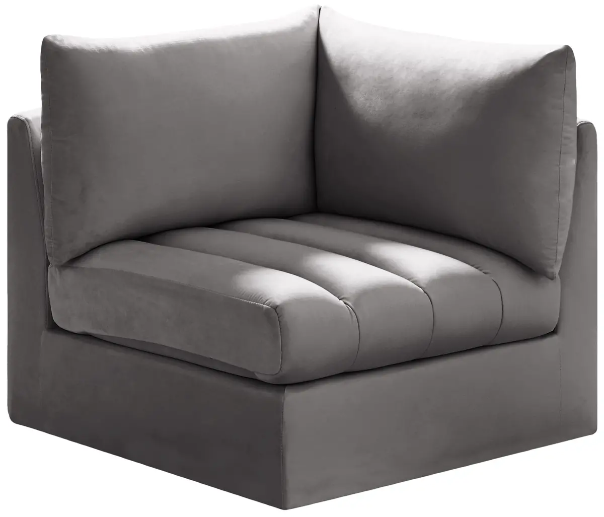 Jacob Grey Velvet Corner 1