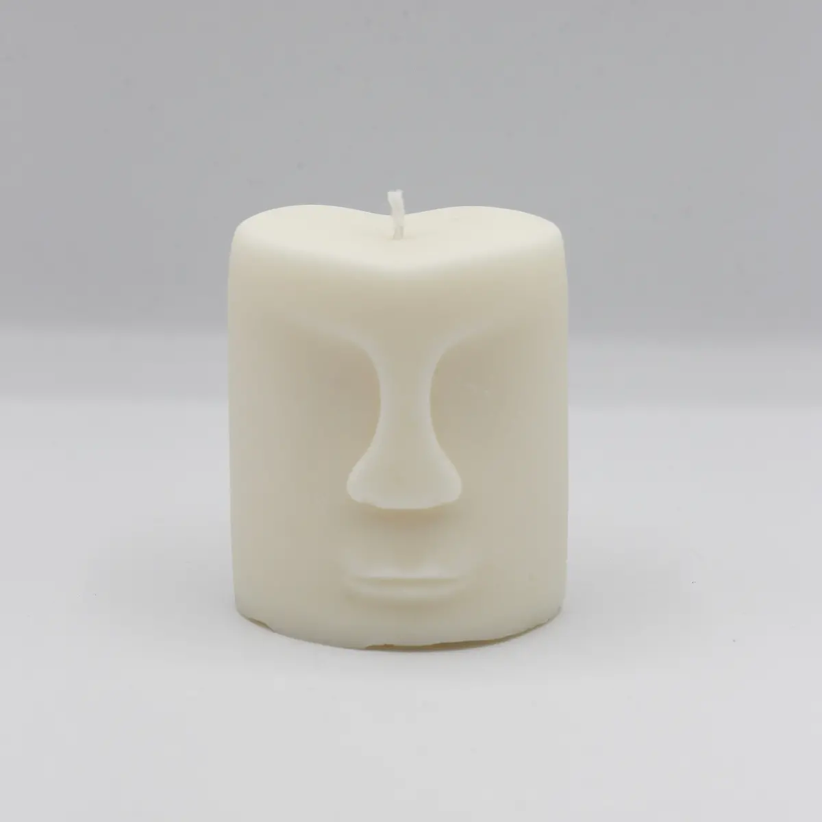 Kerze ; Gesicht ; „Moai Kopf“ Klein 1