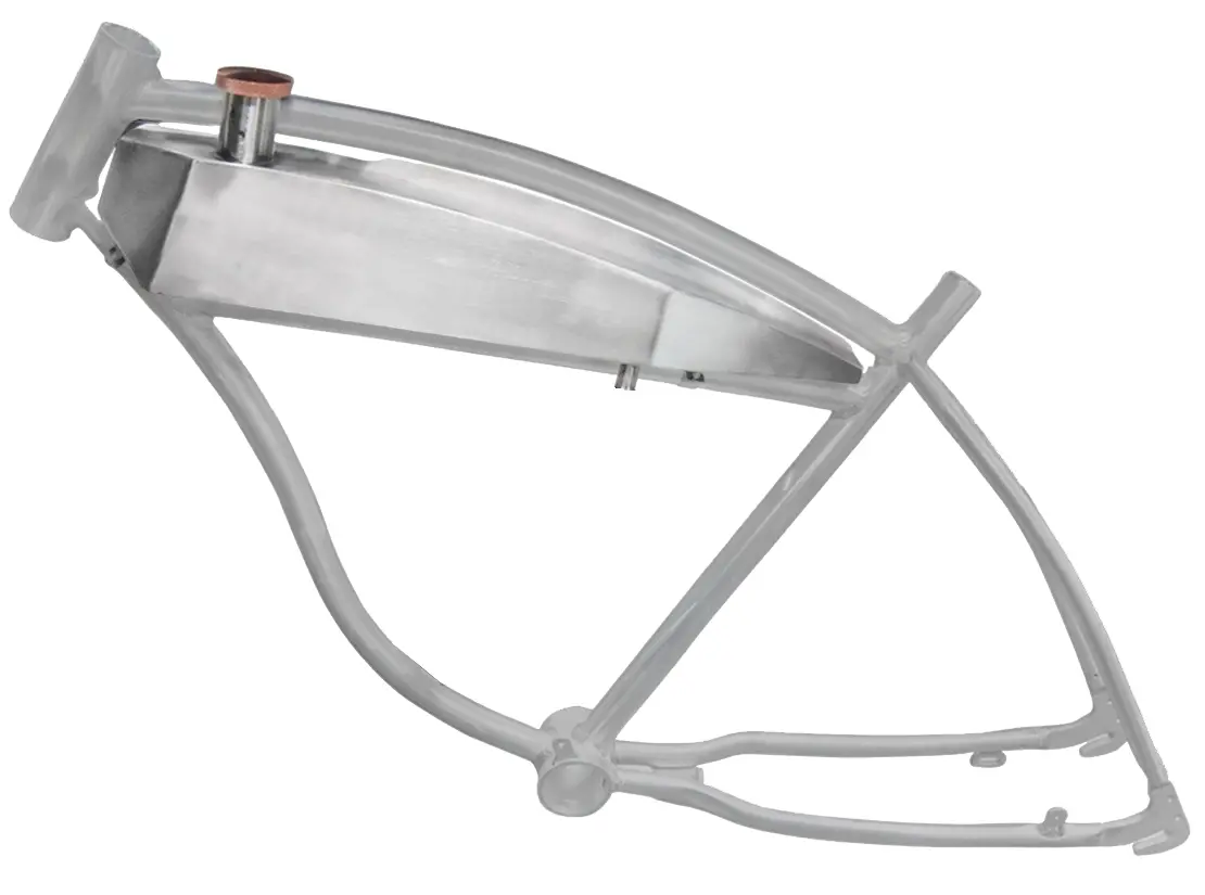 Bbr Tuning 26" Motorized Bike Frame W/ 2.4L Brushed Aluminum Tank 1