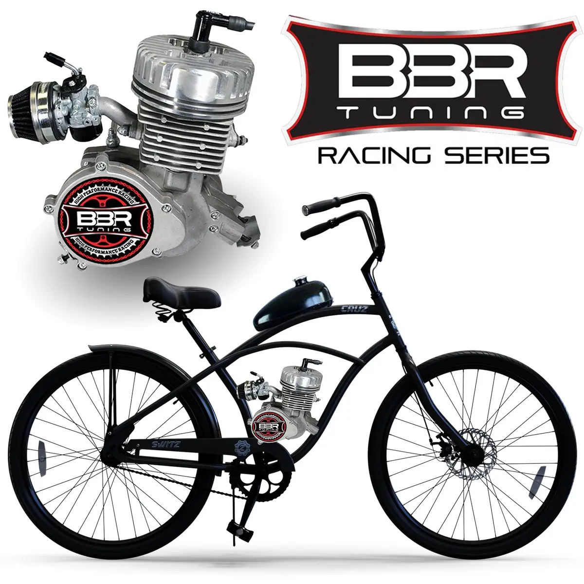 Switz Cruz + Bbr Tuning 2-Stroke Stage 4 Performance Engine 1