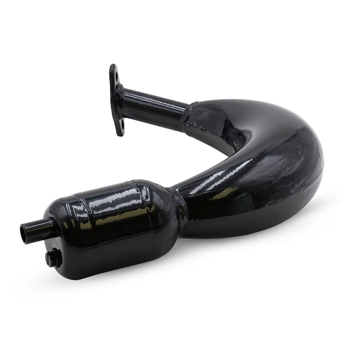 Expansion Chamber With Muffler - Black 1