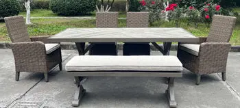 Laguna Heights Bench With Cushion 1