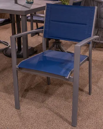 Rocky Creek Outdoor Sling Arm Chair (Set Of 4) 1