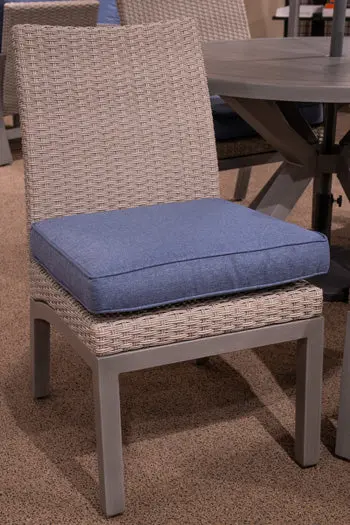 Half Moon Beach Outdoor Side Chair With Cushion (Set Of 2) 1