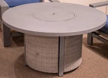 Half Moon Beach Outdoor Fire Pit Table 1