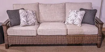 Monterey Point Outdoor Sofa With Cushion 1
