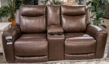 Gravier Power Reclining Loveseat With Console 1