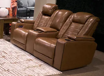 Gruaro Power Reclining Loveseat With Console 1
