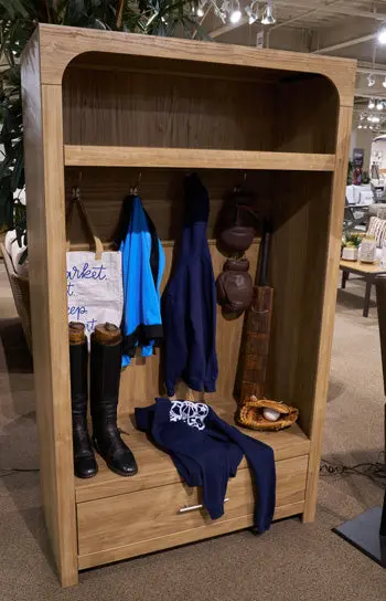 Dovander Hall Tree With Storage Bench 1