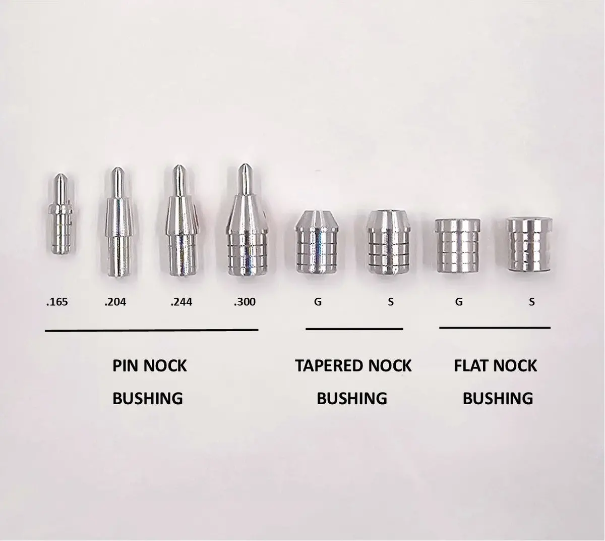Nock Bushings, .386, .419 O.D. 2