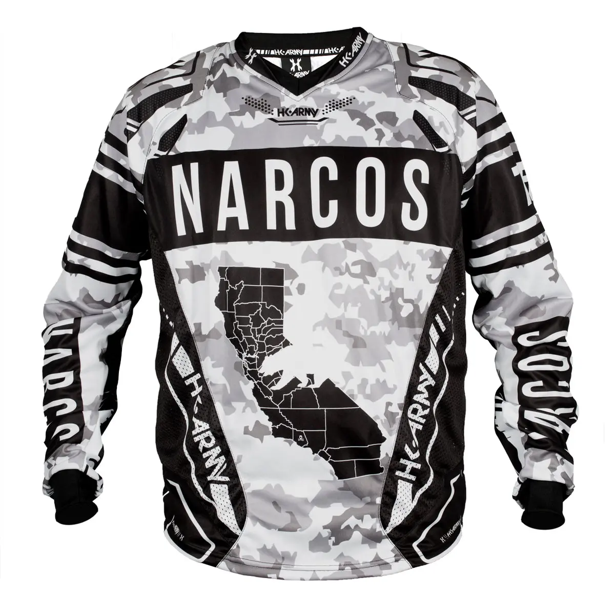 Narcos Camo White - Freeline Jersey 1