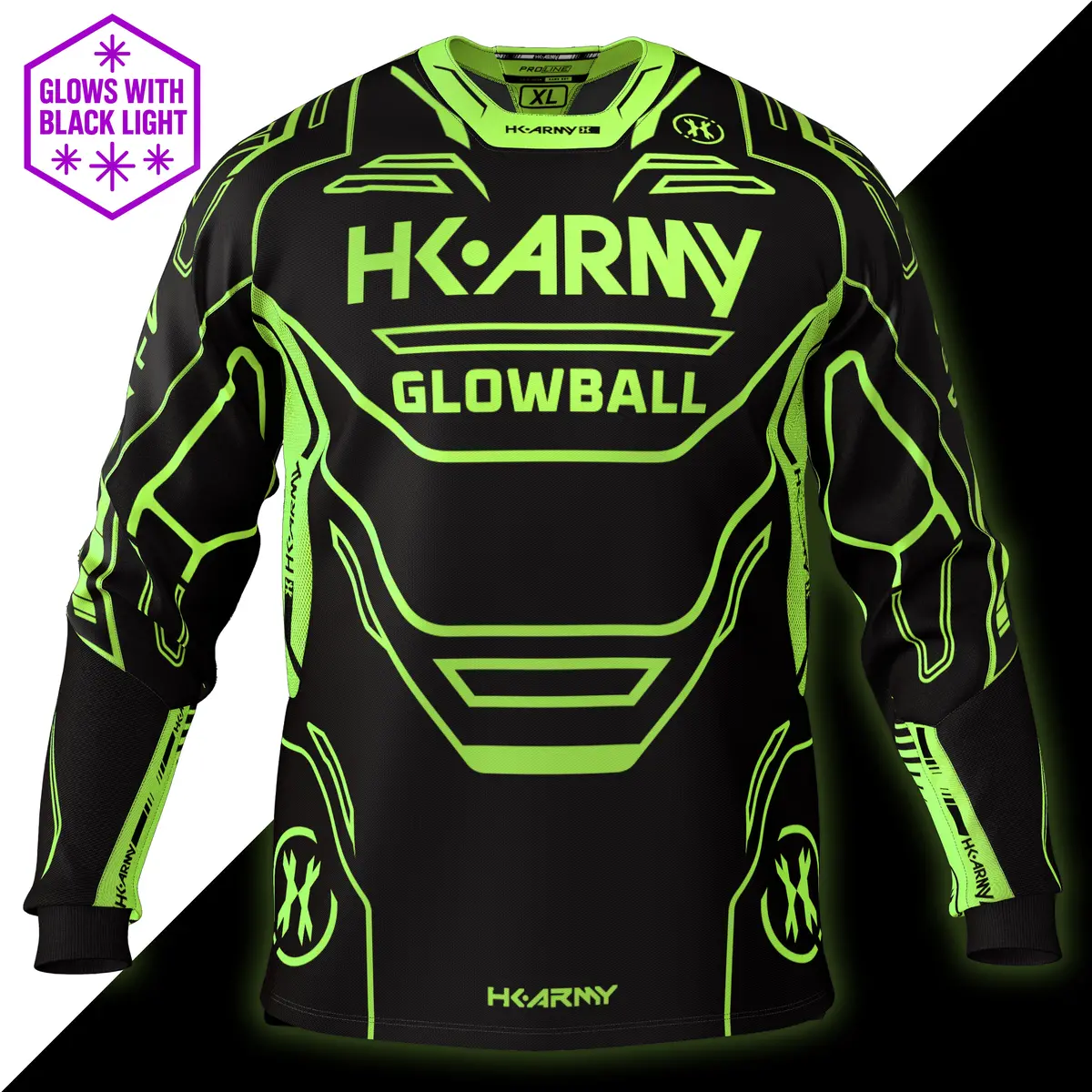 Electron - Neon Green - Glowball™ Proline Jersey 1