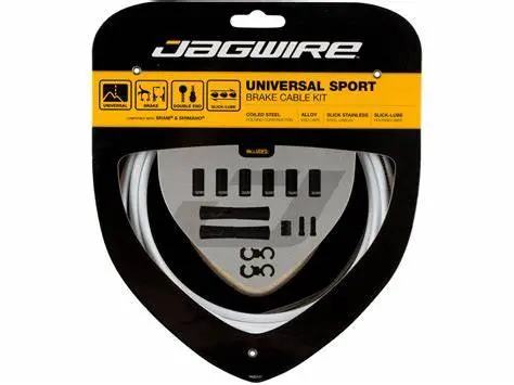 Jagwire Universal Sport Brake Cable Kit White 1