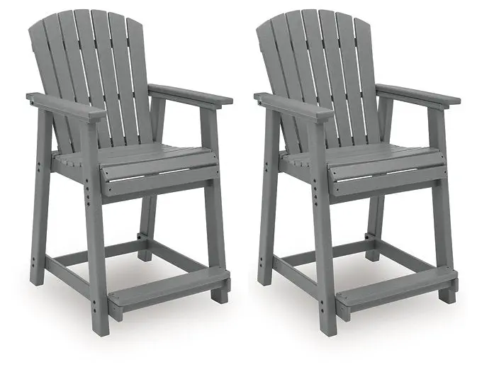 Sanctuary Beach Outdoor Counter Height Bar Stool (Set Of 2) 1