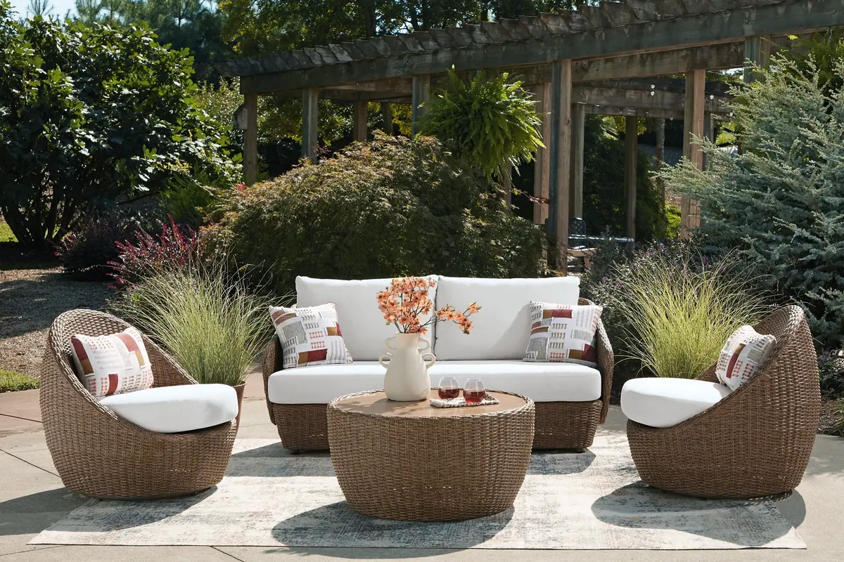 Double Point Outdoor Seating Set 1
