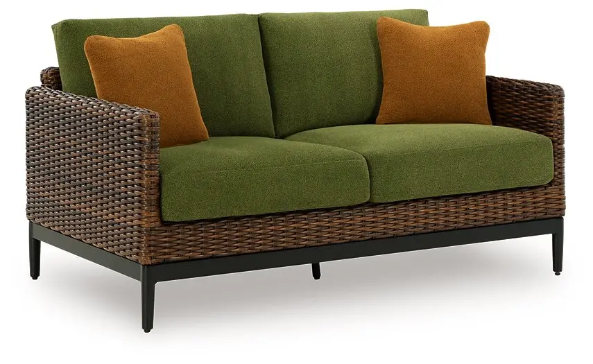 Horizon Hall Outdoor Loveseat With Cushion 1