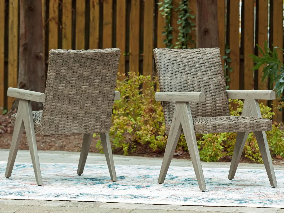 Cliff Trails Outdoor Arm Chair (Set Of 2) 2