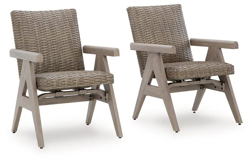Cliff Trails Outdoor Rocking Arm Chair (Set Of 2) 1