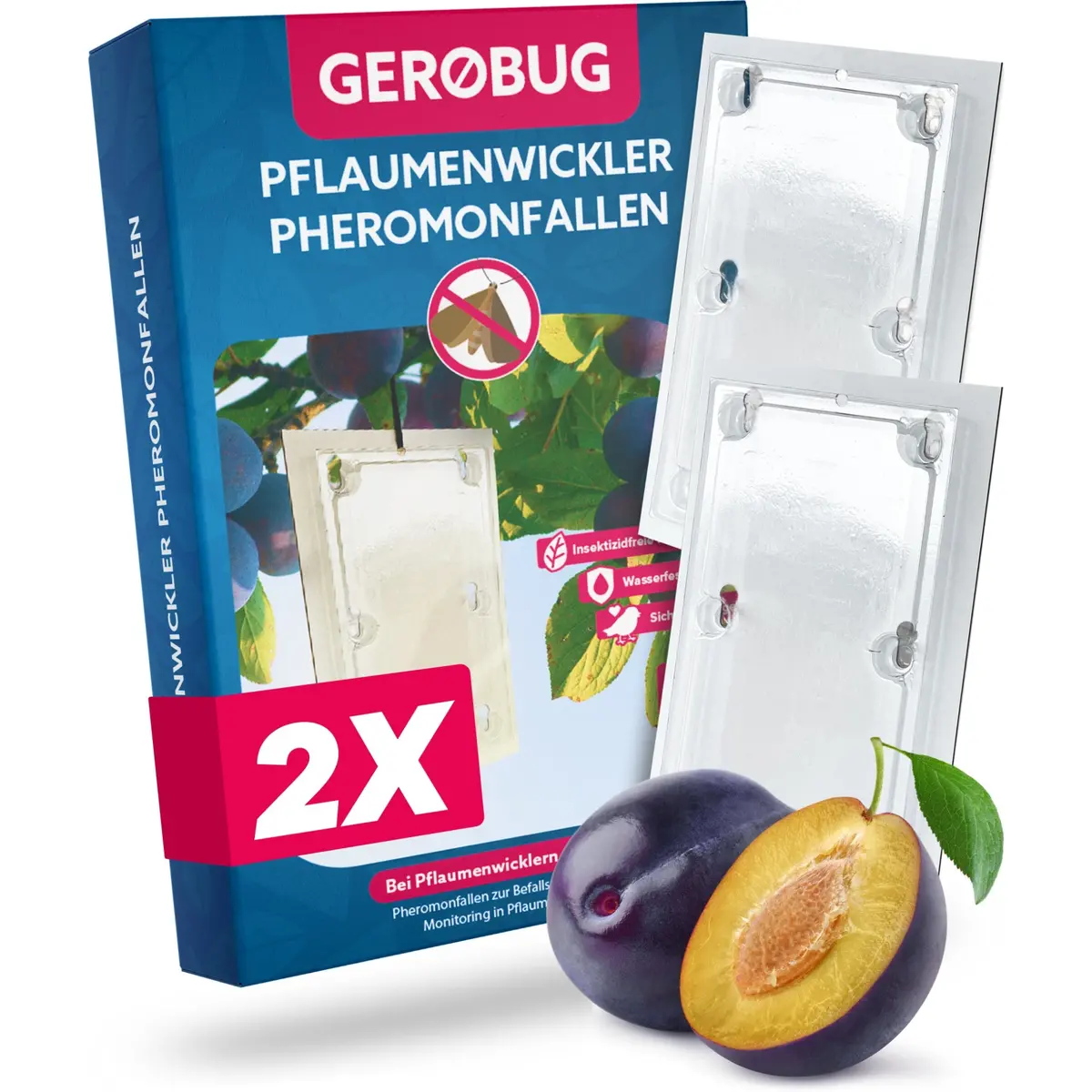 Pflaumenwickler-Pheromonfalle 2 Stk. 1